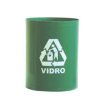 CESTO 30X24 14L VERDES/BASC C/ADESIVO BRALIMPIA