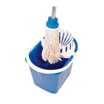 BALDE ESPREMEDOR MOPINHO COMPLETO COM CABO E REFIL