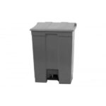 LIXEIRA PEDAL BRALIMPIA 30 LTS CINZA