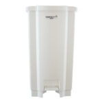 LIXEIRA BRANCA C/PEDAL 100 LTS PERFECT 4,7KG
