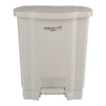 LIXEIRA BRANCA C/PEDAL 35 LTS PERFECT 2,1KG
