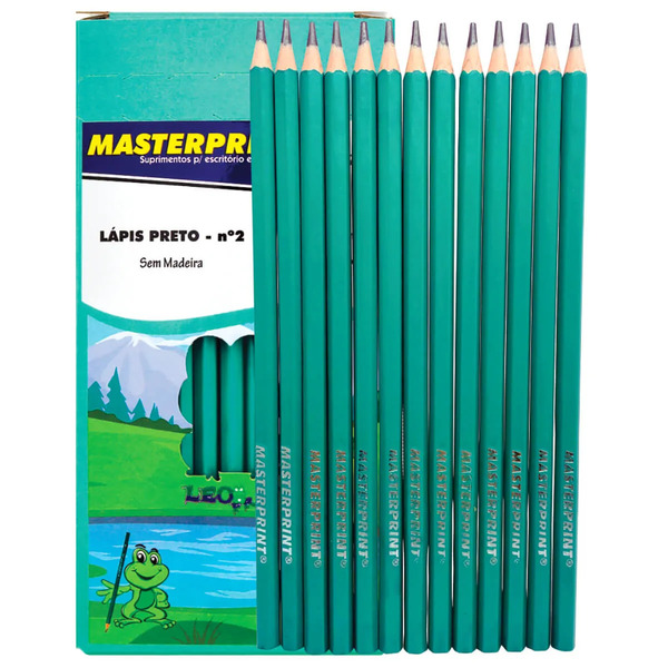 LAPIS PRETO GRAFITTE MASTERPRINTER - Imagem 1