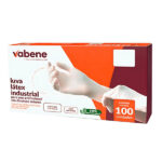 LUVA PROCEDIMENTO LATEX BRANCA VABENE G C/100