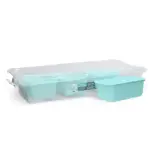 ORGANIZADOR CAIXA COM TAMPA 4 DIVISORIAS PLASVALE