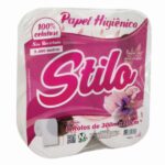 PAPEL HIGIENICO ROLAO STILO 100% 8X300MT