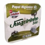 PAPEL HIGIENICO JUAZEIRINHO 100% 8X300GR