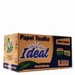 PAPEL TOALHA 2 DOBRAS IDEAL 2000 100% CELULOSE