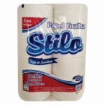 PAPEL TOALHA BOBINA STILO 100% 4X200MT