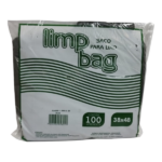 SACO DE LIXO 20 LTS ROLO COM 100 UND LIMP BAG ROLL