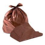 SACO LIXO 100 LTS MARROM